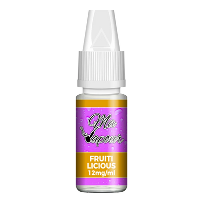 Fruitilicious Ma Vapour 10ml Eliquid 60VG/40PG