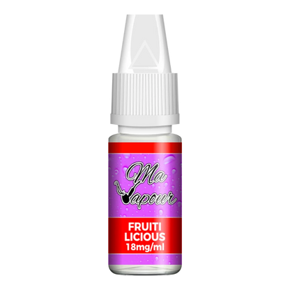 Fruitilicious Ma Vapour 10ml Eliquid 60VG/40PG