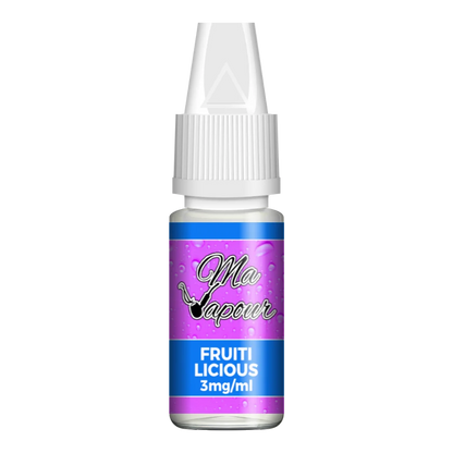 Fruitilicious Ma Vapour 10ml Eliquid 60VG/40PG