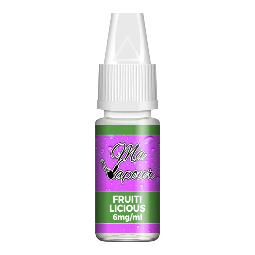 Fruitilicious Ma Vapour 10ml Eliquid 60VG/40PG