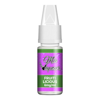 Fruitilicious Ma Vapour 10ml Eliquid 60VG/40PG