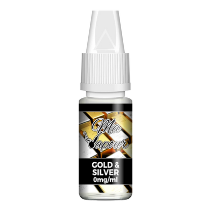 Gold & Silver Ma Vapour 10ml Eliquid 60VG/40PG