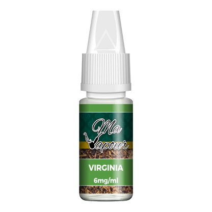 Virginia Ma Vapour 10ml Eliquid 60VG/40PG