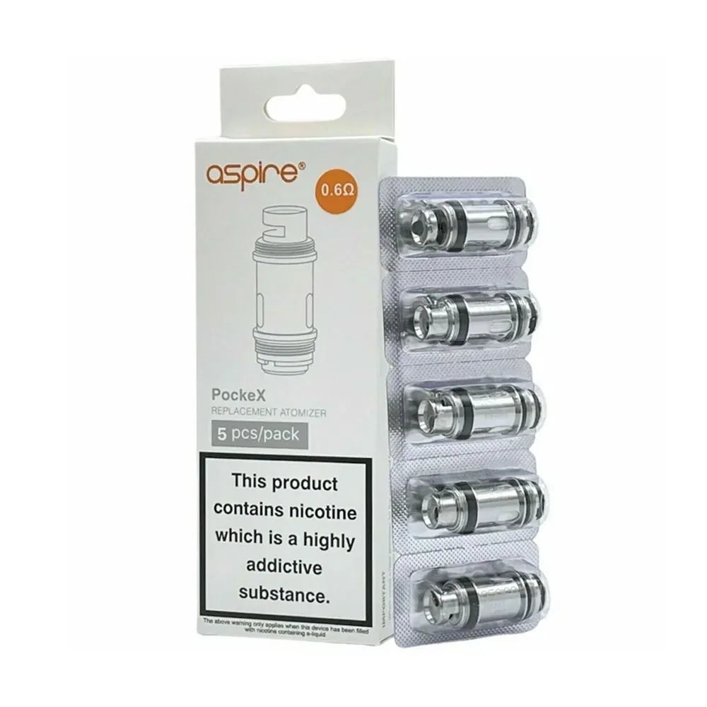Aspire Pockex 0.6 Coil (Pack of 5)