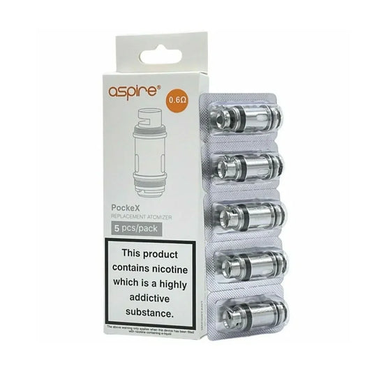 Aspire Pockex 0.6 Coil (Pack of 5)