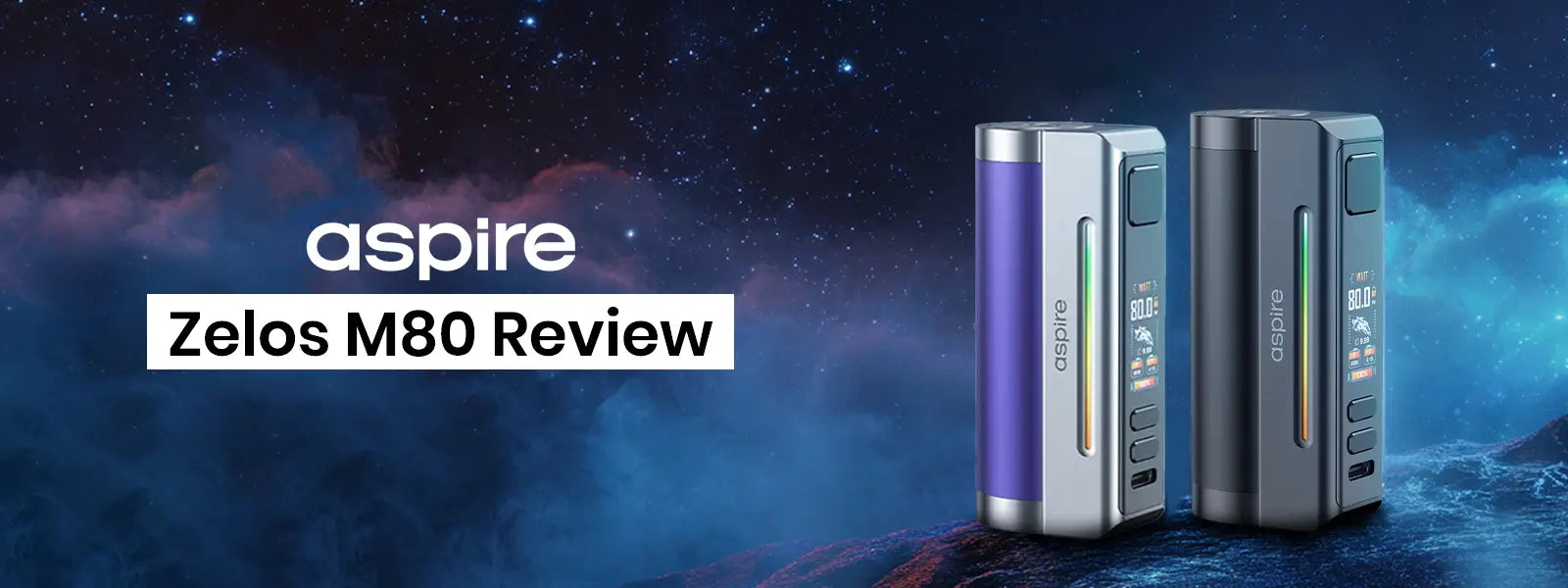 Aspire Zelos M80 Review 2026 Reliable 80W MTL & RDL Mod Aspire Zelos M80 Review 2026 Reliable 80W MTL & RDL Mod