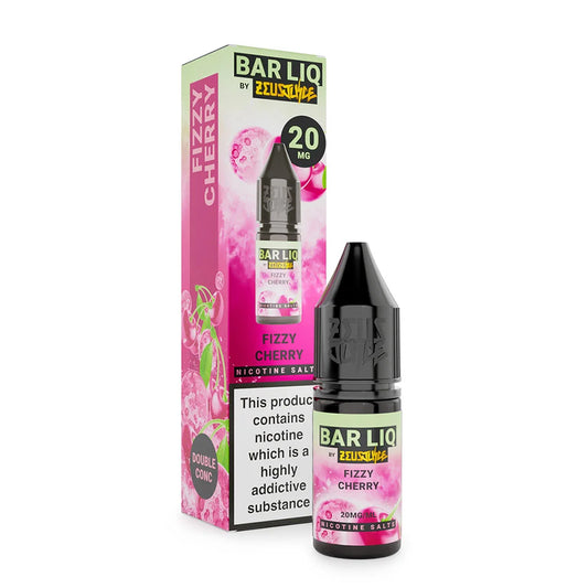 Fizzy Cherry Zeus Juice Bar LIQ 10ml Nic Salt Eliquid