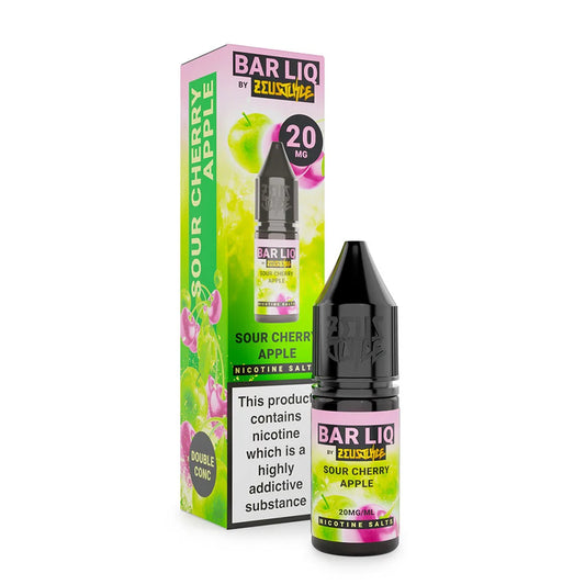 Sour Cherry Apple Zeus Juice Bar LIQ 10ml Nic Salt Eliquid