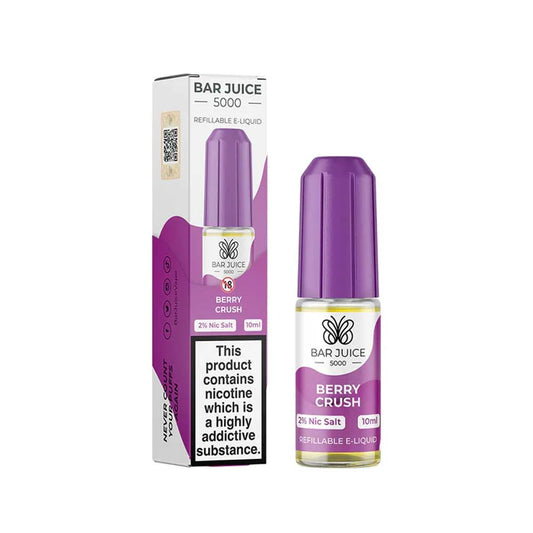 Berry Crush Bar Juice 5000 10ml Nic Salt E liquid