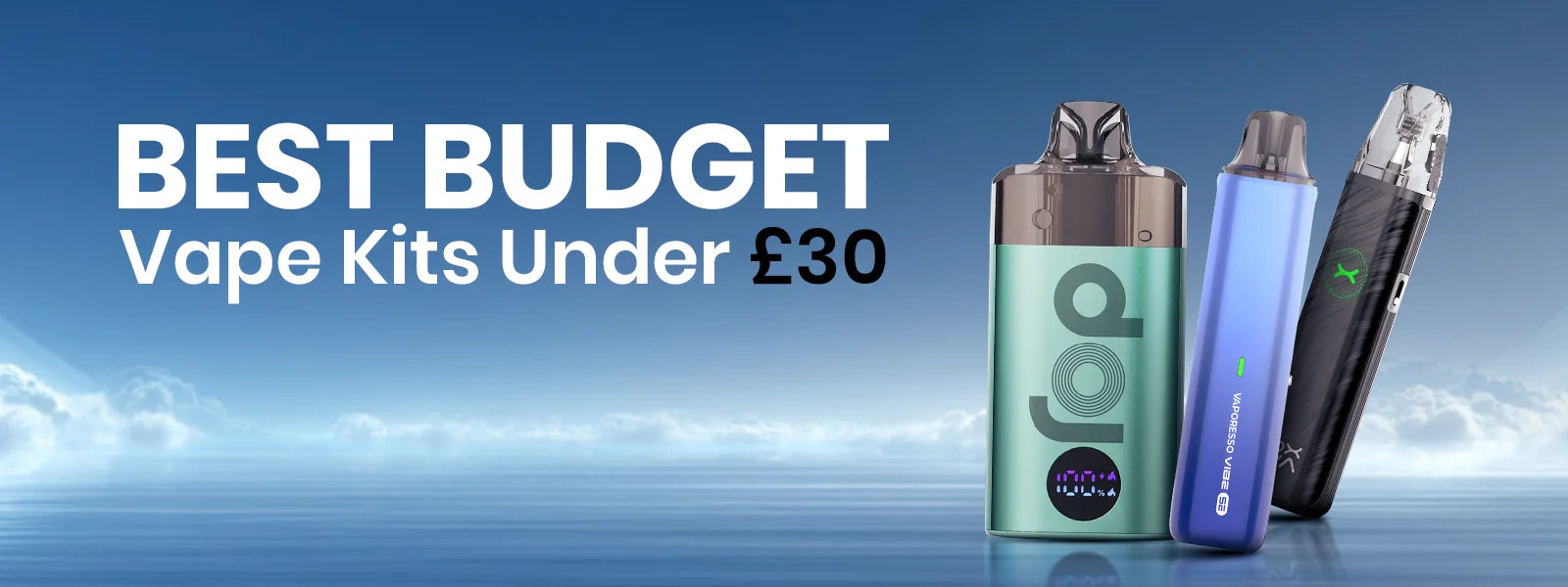 Best Budget Vape Kits Under 30 (UK Guide) at Ma Vapour Best Budget Vape Kits Under 30 (UK Guide) at Ma Vapour