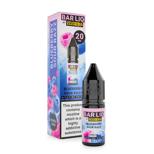 Blueberry Sour Raspberry Zeus Juice Bar LIQ 10ml Nic Salt Eliquid