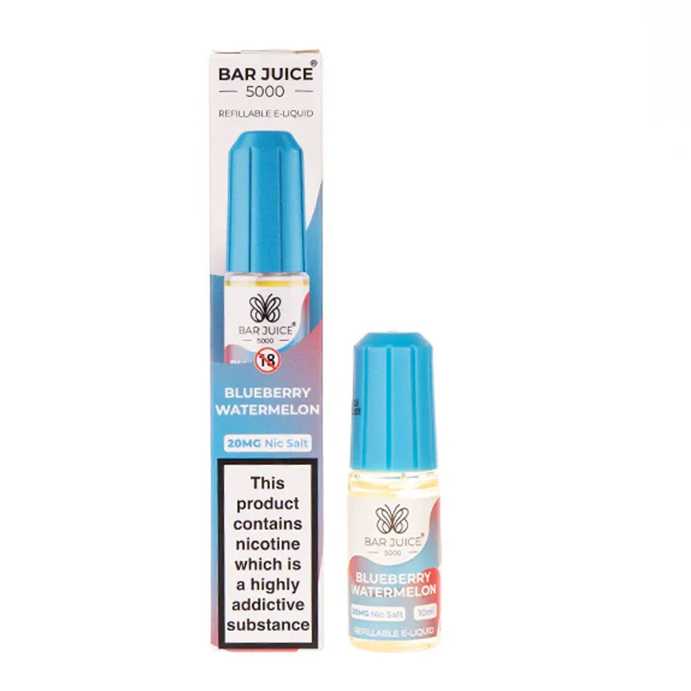 Blueberry Watermelon Bar Juice 5000 10ml Nic Salt E liquid