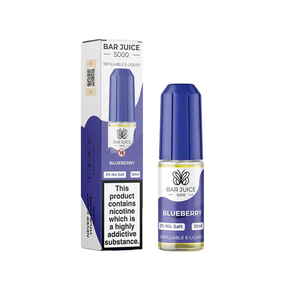 Blueberry Bar Juice 5000 10ml Nic Salt E liquid