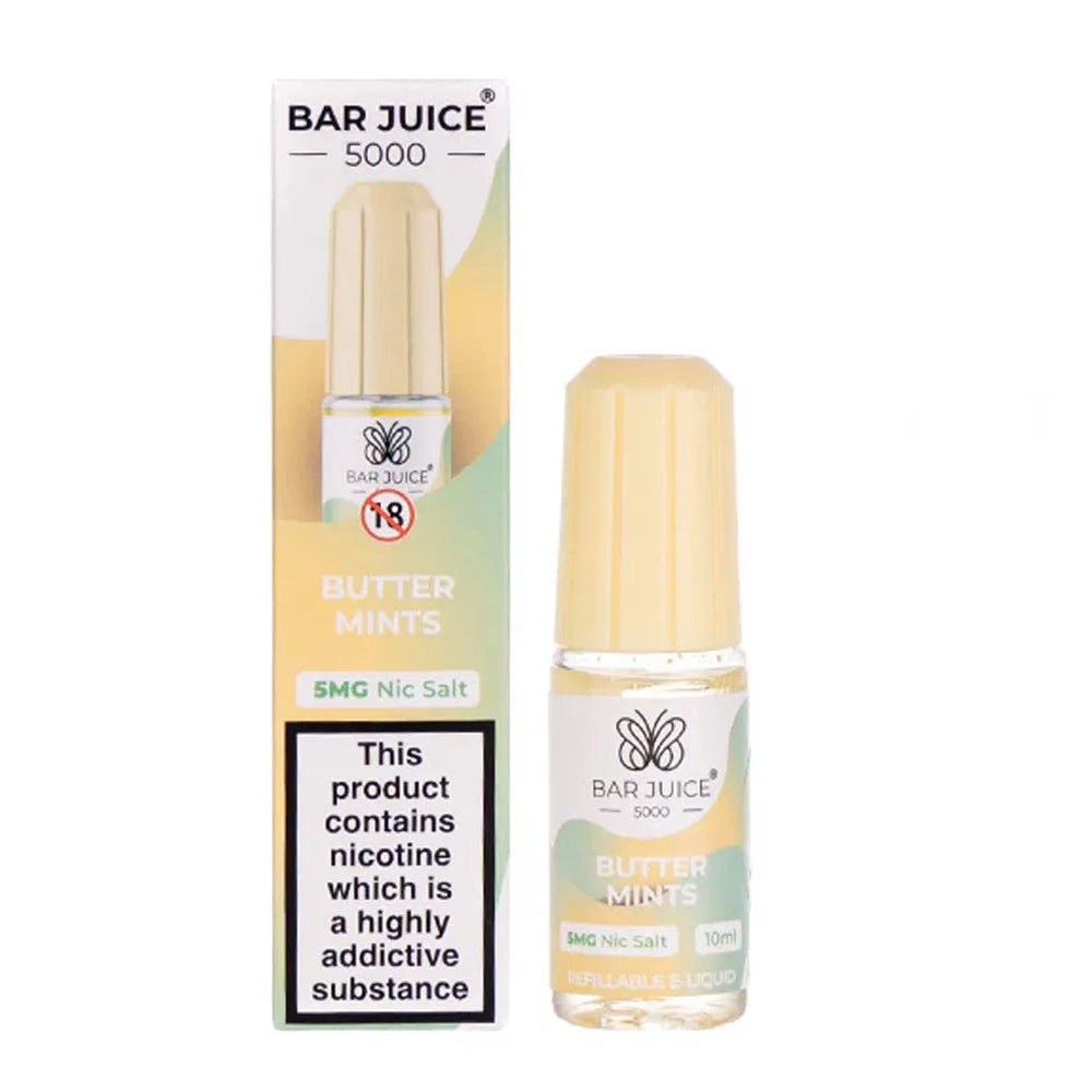 Butter Mints Bar Juice 5000 10ml Nic Salt E liquid
