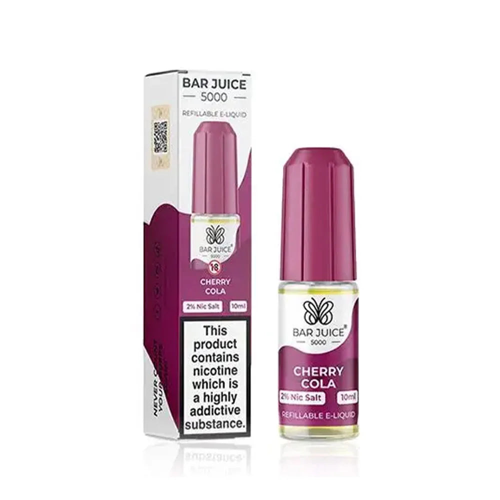 Cherry Cola Bar Juice 5000 10ml Nic Salt E liquid