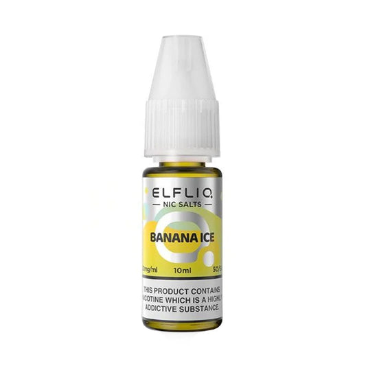 Banana Ice ELFLIQ 10ml Nic Salt Eliquid