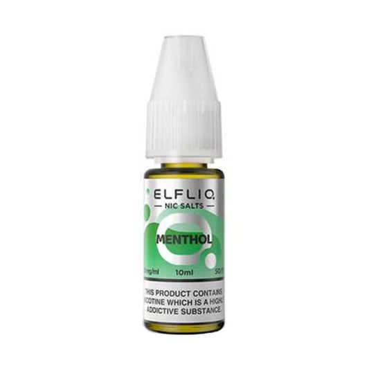 Menthol ELFLIQ 10ml Nic Salt Eliquid