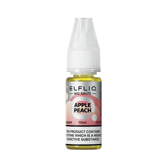 Apple Peach ELFLIQ 10ml Nic Salt Eliquid