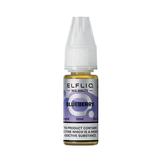 Blueberry ELFLIQ 10ml Nic Salt Eliquid