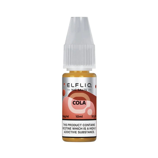 Cola ELFLIQ 10ml Nic Salt Eliquid