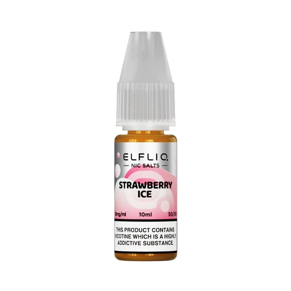 Strawberry Ice ELFLIQ 10ml Nic Salt Eliquid