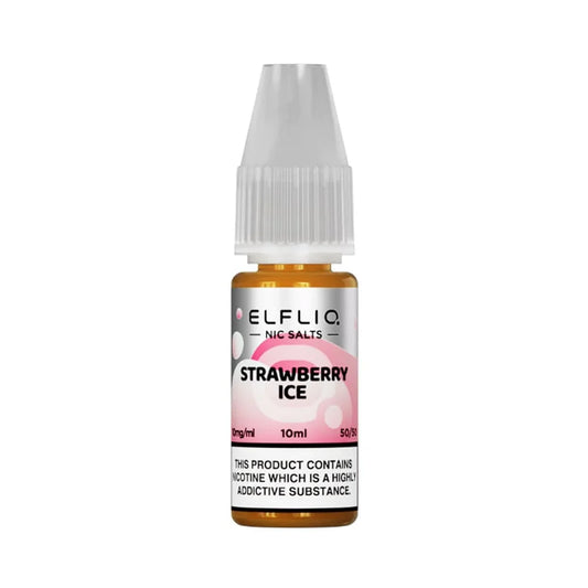 Strawberry Ice ELFLIQ 10ml Nic Salt Eliquid