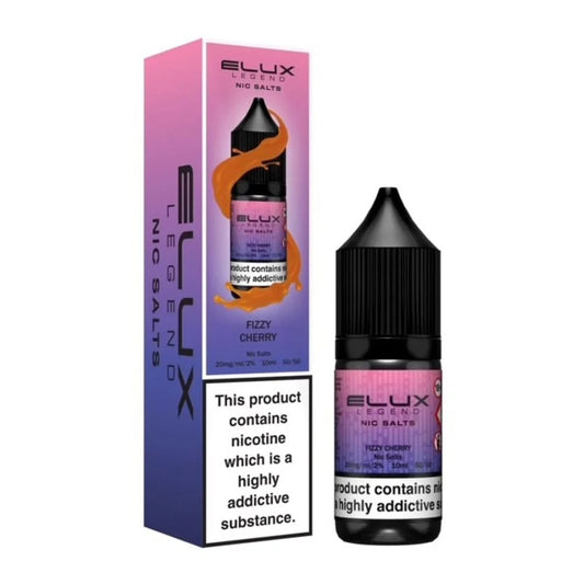 Fizzy Cherry Elux Legend 10ml Nic Salt Eliquid