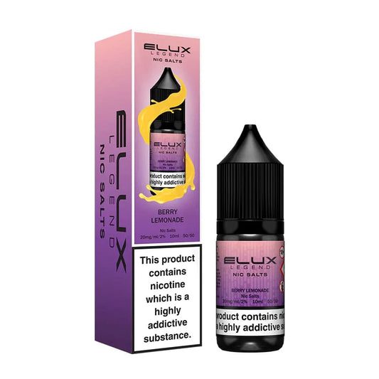 Berry Lemonade Elux Legend 10ml Nic Salt Eliquid