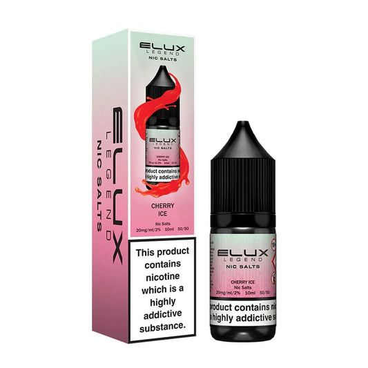 Cherry Ice Elux Legend 10ml Nic Salt Eliquid
