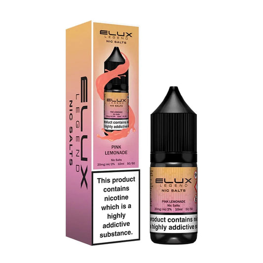 Pink Lemonade Elux Legend 10ml Nic Salt Eliquid