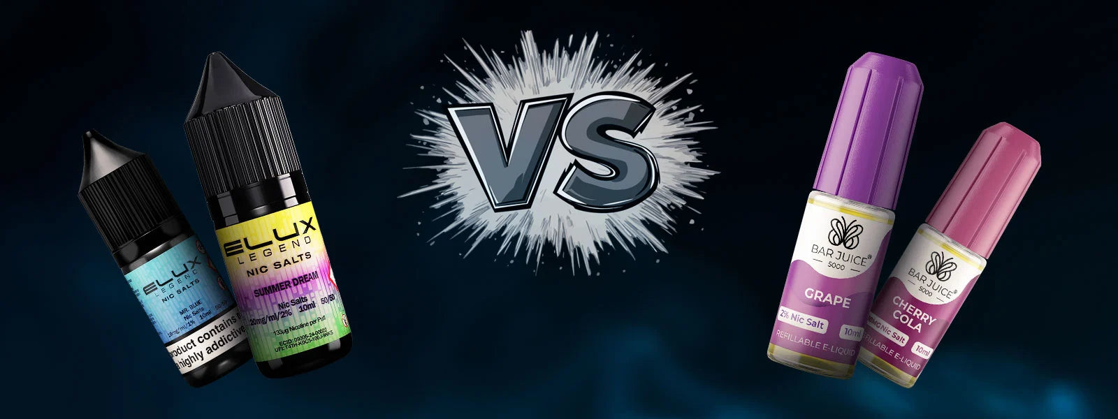Elux vs bar juice