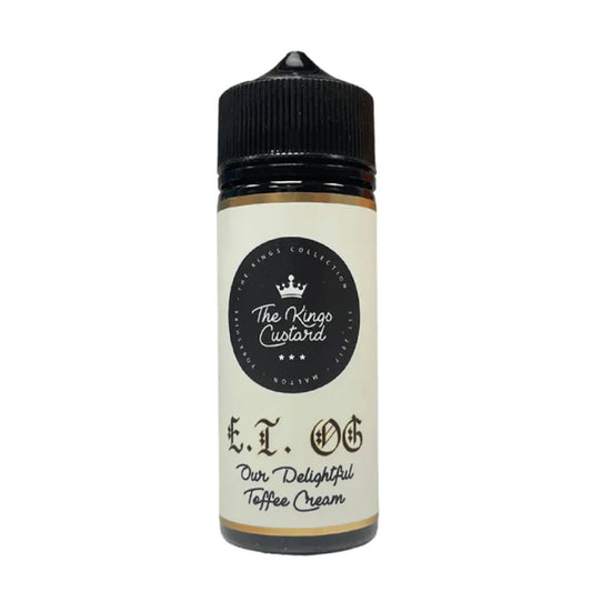 English Toffee OG The Kings Custard 100ml Shortfill Eliquid
