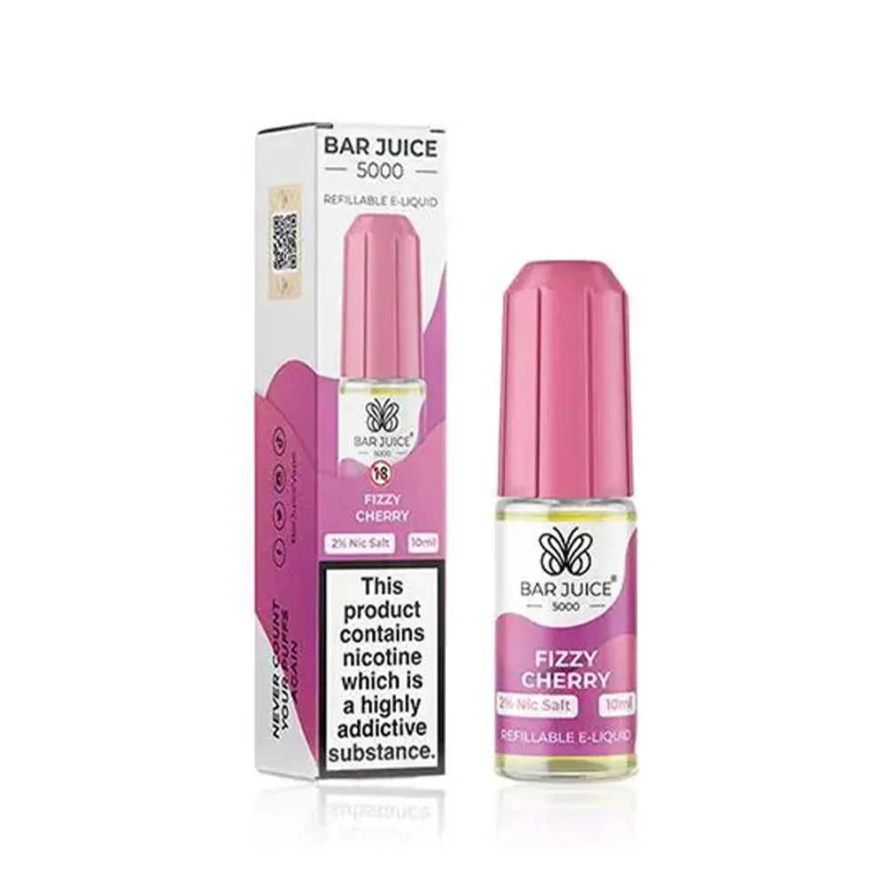 Fizzy Cherry Bar Juice 5000 10ml Nic Salt E liquid