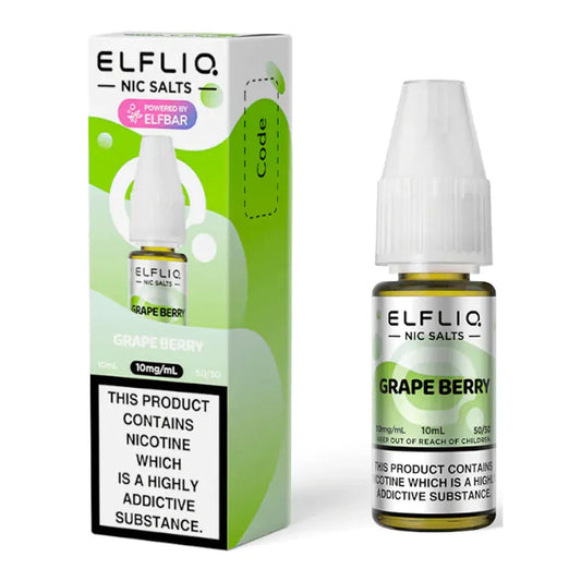 Grape Berry ELFLIQ 10ml Nic Salt Eliquid