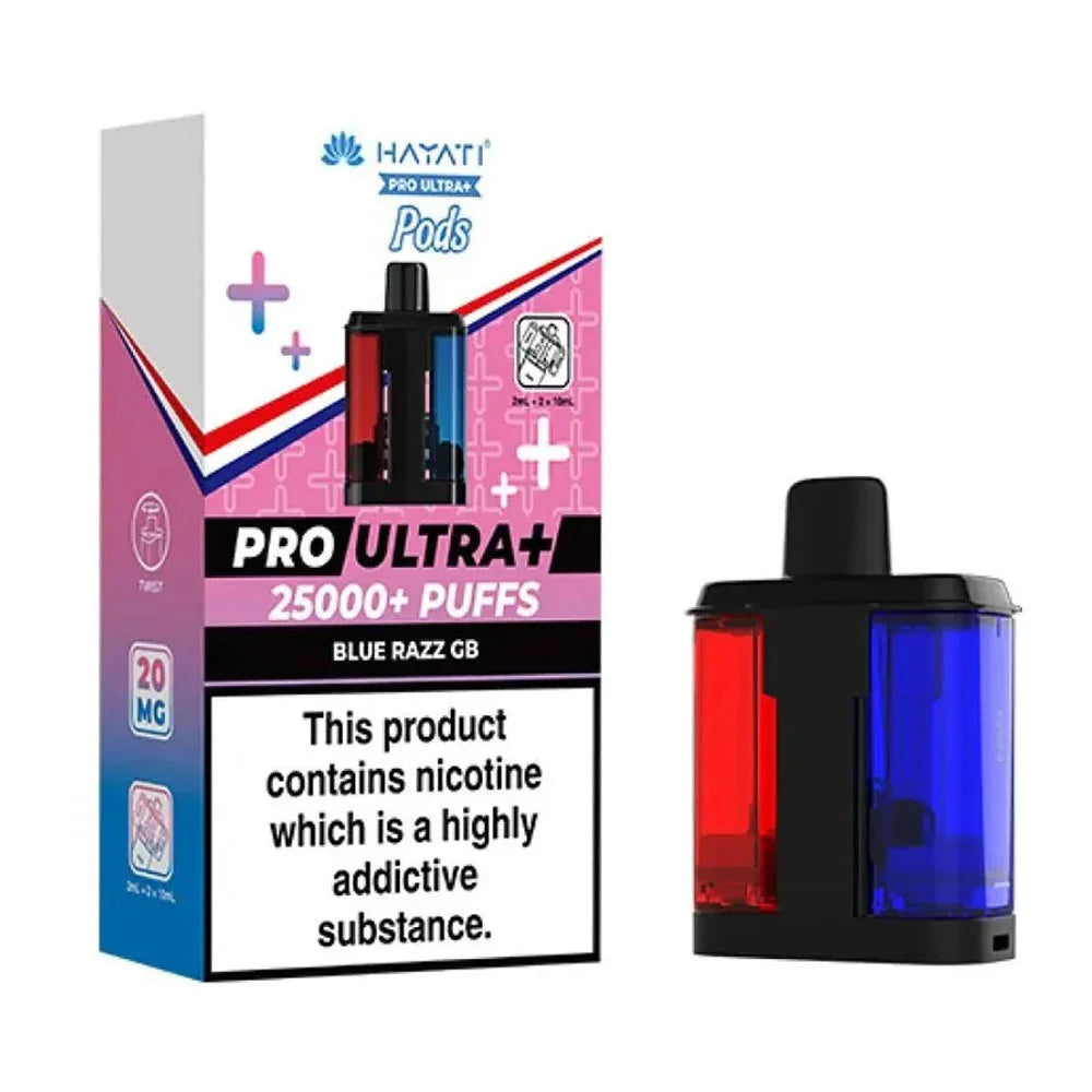 Hayati Pro Ultra Plus 25K Prefilled Pods