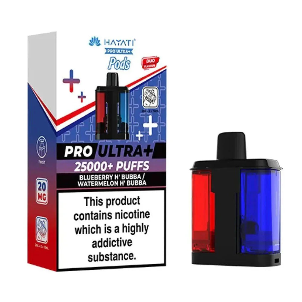 Hayati Pro Ultra Plus 25K Prefilled Pods