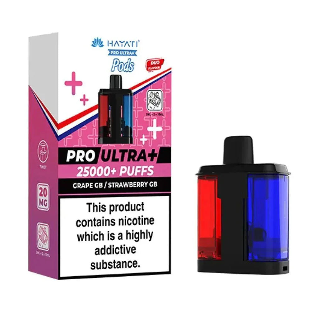 Hayati Pro Ultra Plus 25K Prefilled Pods