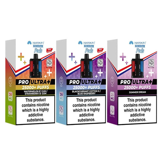 Hayati Pro Ultra Plus 25K Prefilled Pods