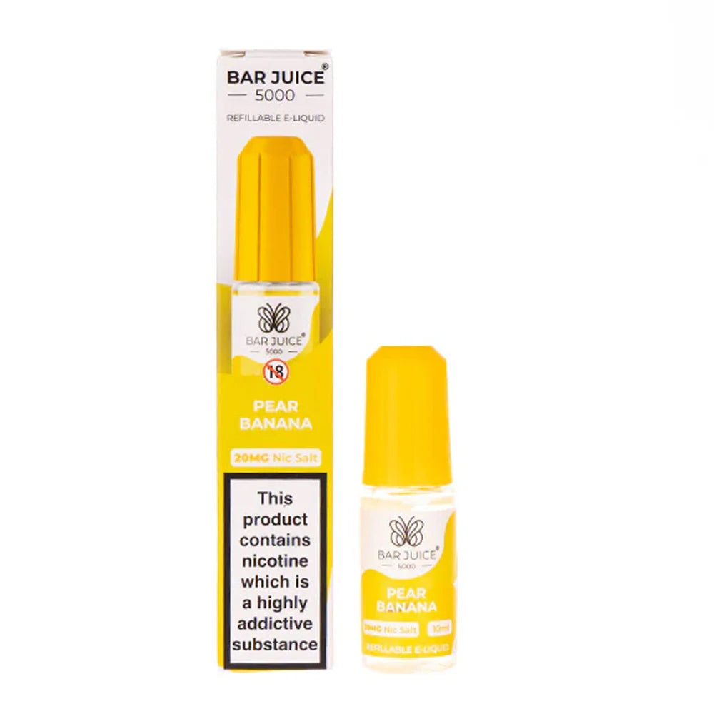 Pear & Banana Bar Juice 5000 10ml Nic Salt E liquid