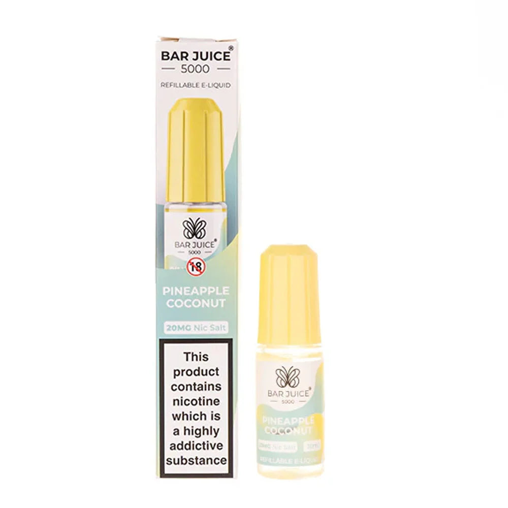 Pineapple Coconut Bar Juice 5000 10ml Nic Salt E liquid