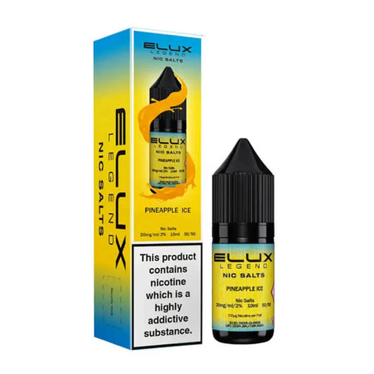 Pineapple Ice Elux Legend 10ml Nic Salt Eliquid