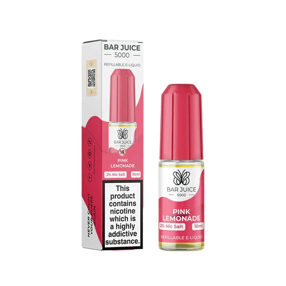 Pink Lemonade Bar Juice 5000 10ml Nic Salt E liquid