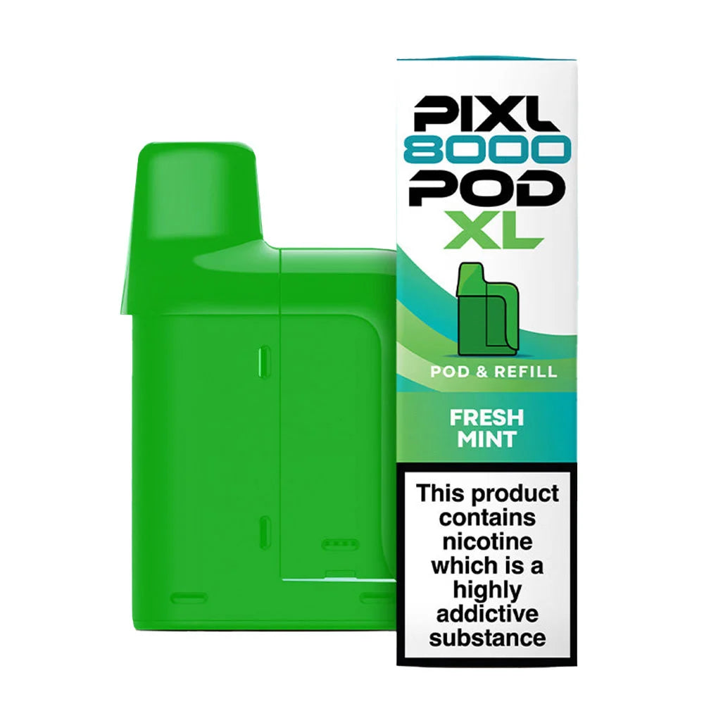 PIXL 8000 Prefilled Pods - Fresh Mint