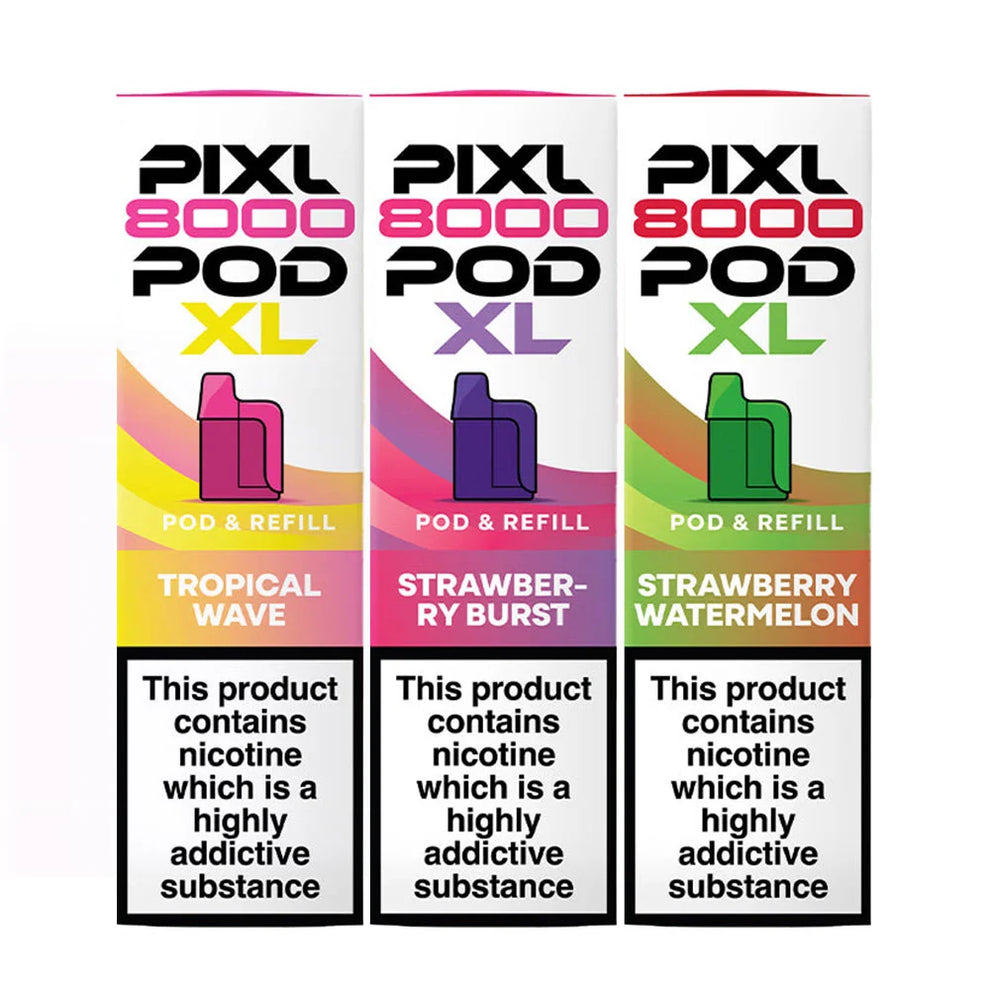 PIXL 8000 Review  Big Puff Pod System & Flavours