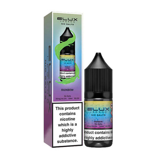 Rainbow Elux Legend 10ml Nic Salt Eliquid