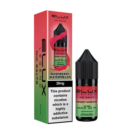 Raspberry Watermelon Elux Legend 10ml Nic Salt Eliquid
