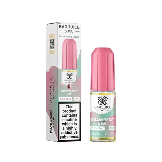 Strawberry Kiwi Bar Juice 5000 10ml Nic Salt E liquid