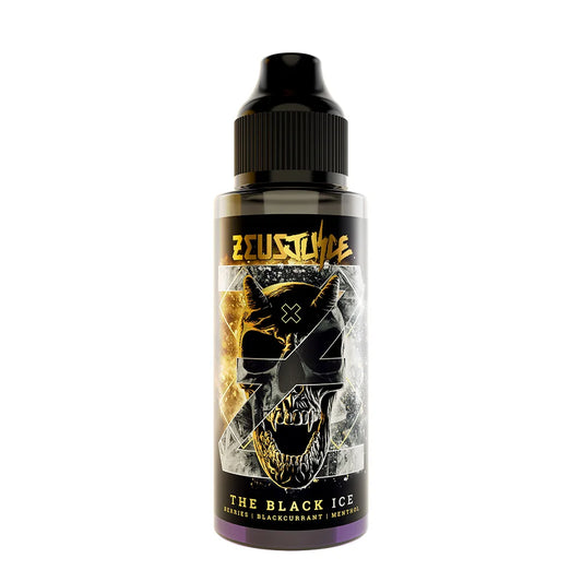 The Black Ice Zeus Juice 100ml Shortfill Eliquid 70VG/30PG
