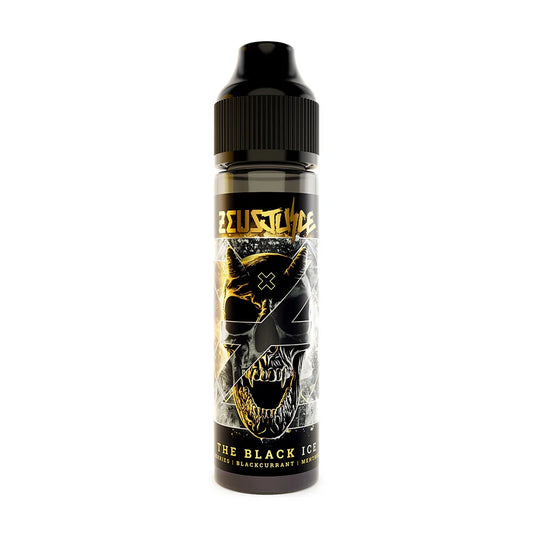 The Black Ice Zeus Juice 50ml Shortfill Eliquid 70VG/30PG