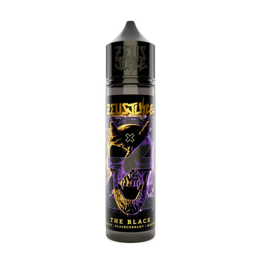 The Black Zeus Juice 50ml Shortfill Eliquid 70VG/30PG